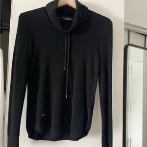 Ralph Lauren Waffle Knit Mock Sweater S